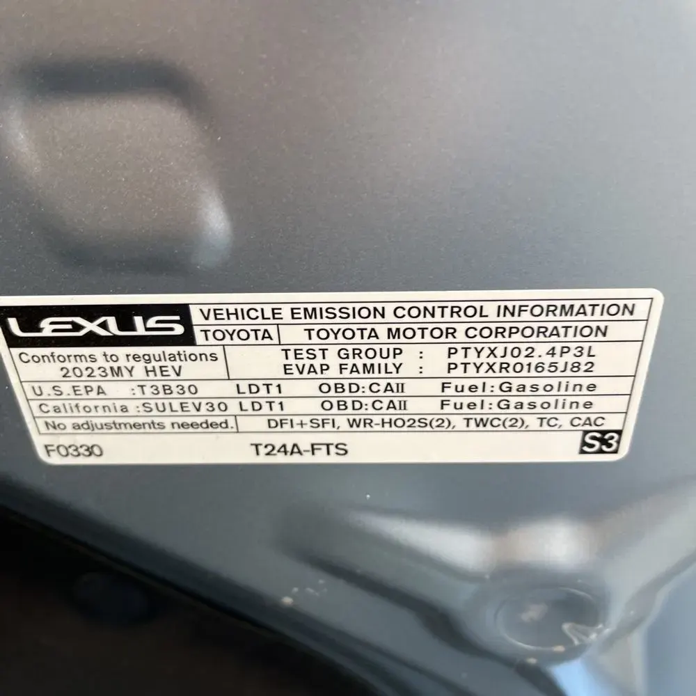 2023 Lexus RX 500h F SPORT Performance