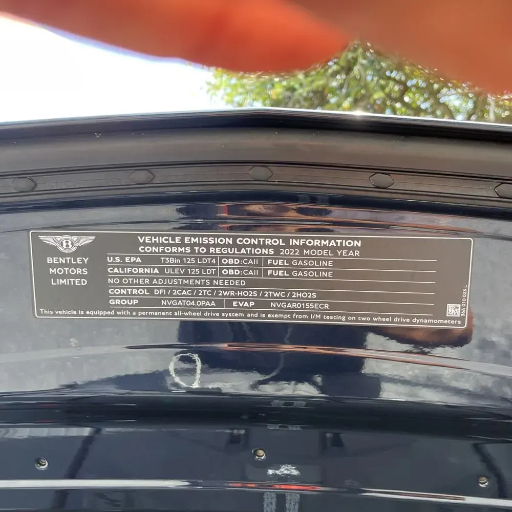2022 Bentley Bentayga V8