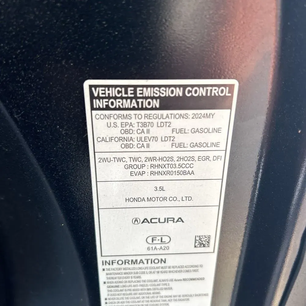 2024 Acura MDX SH-AWD w/Advance