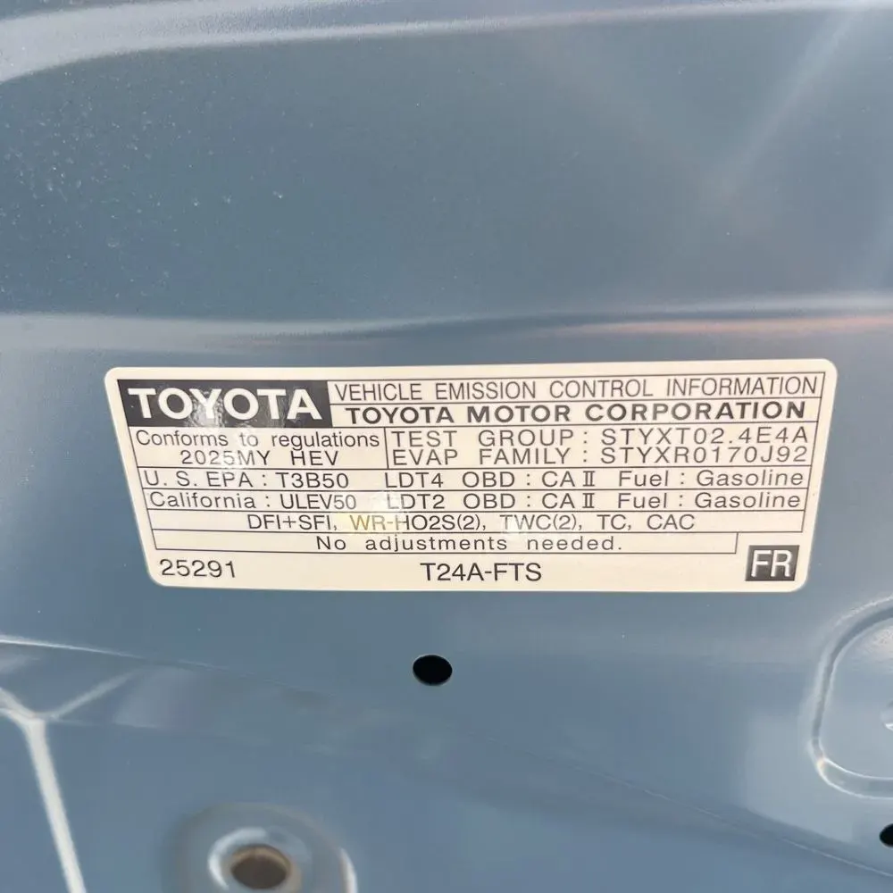 2025 Toyota Land Cruiser Base