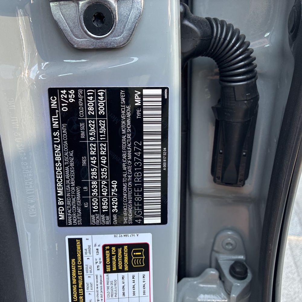 2024 Mercedes-Benz GLS GLS 580