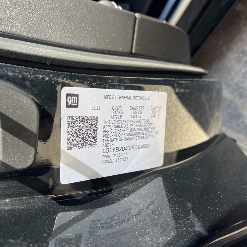2023 Chevrolet Corvette Stingray