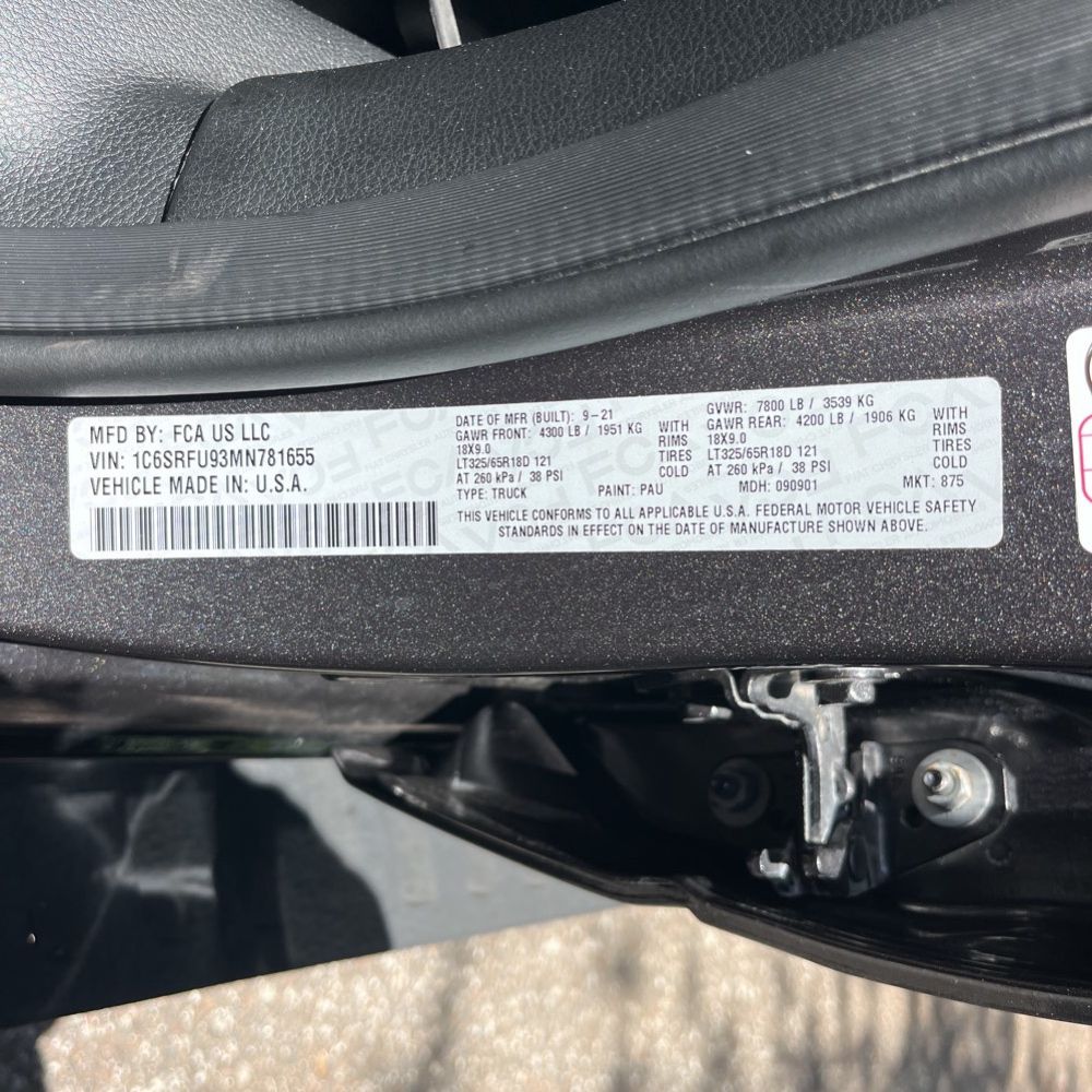 2021 Ram 1500 TRX