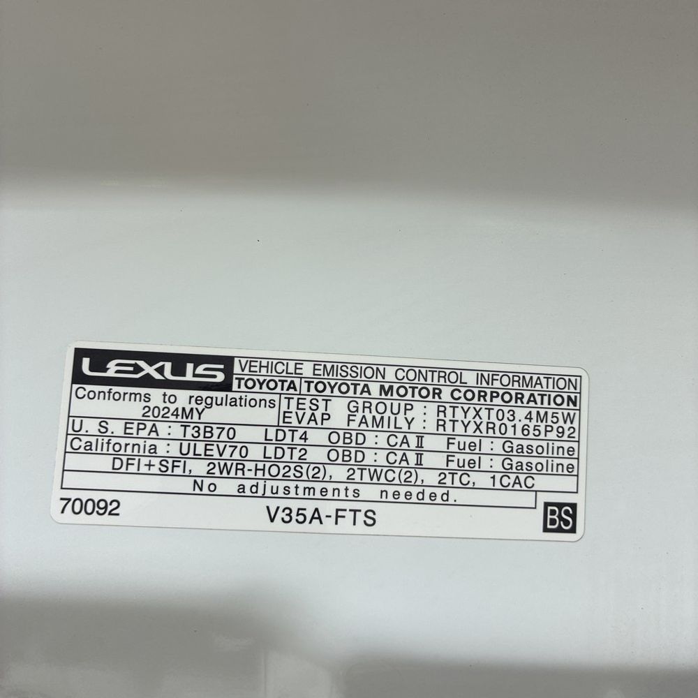 2024 Lexus LX 600 F SPORT Handling