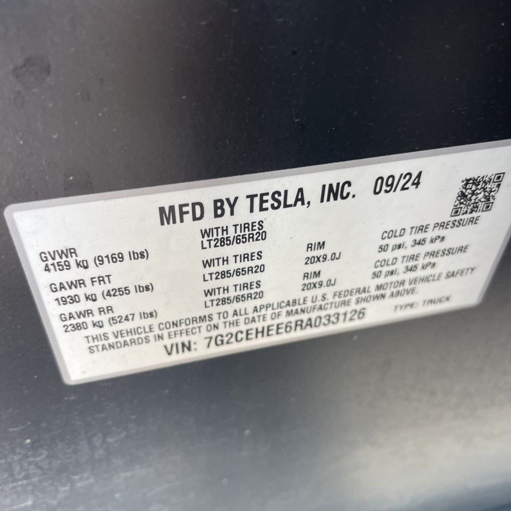 2024 Tesla Cybertruck CyberBeast