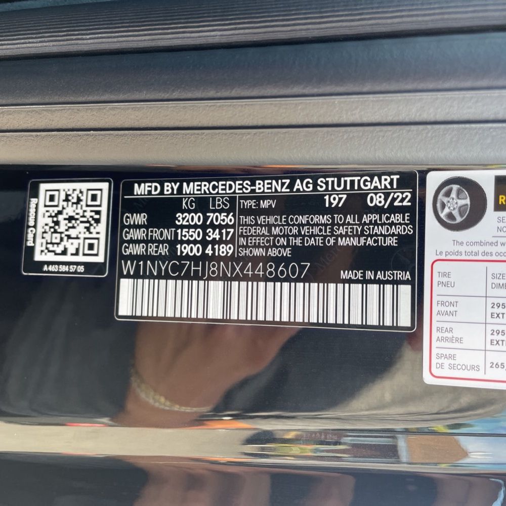 2022 Mercedes-Benz G-Class AMG G63 Brabus 4x4