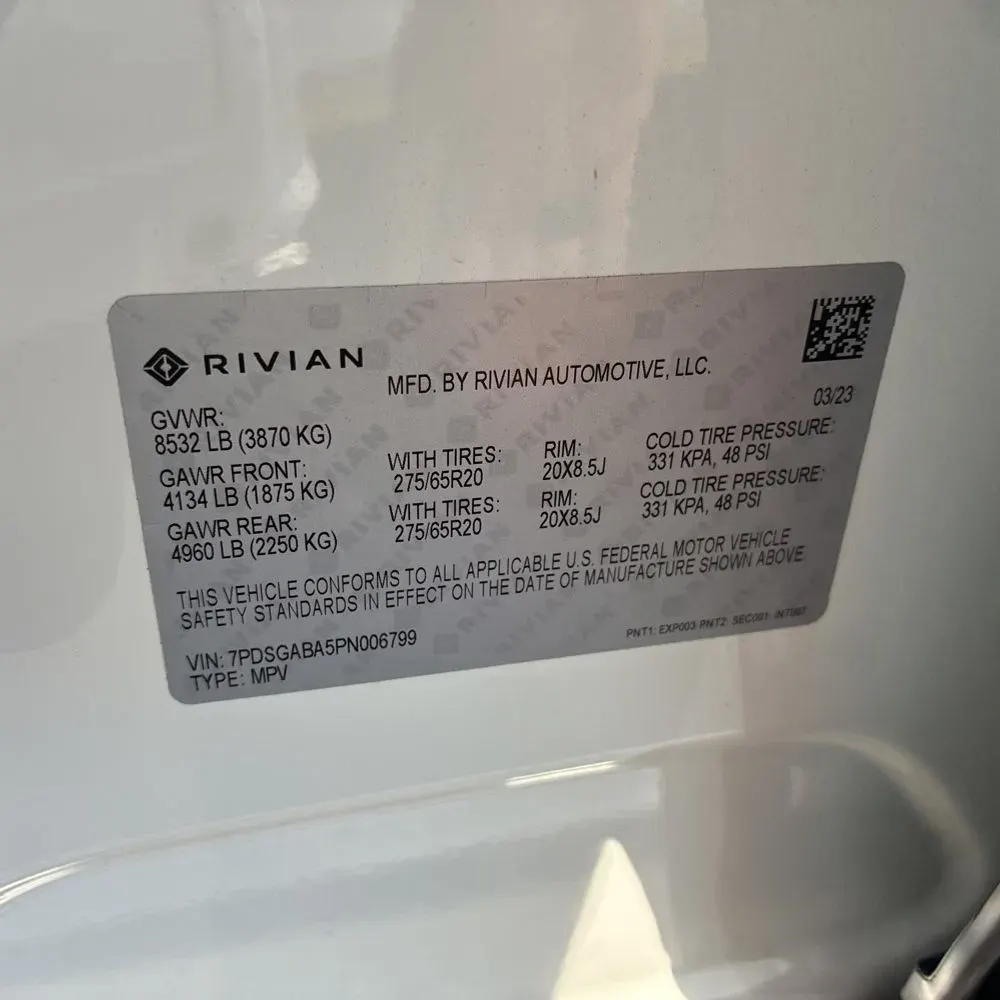 2023 Rivian R1S Adventure Quad-Motor