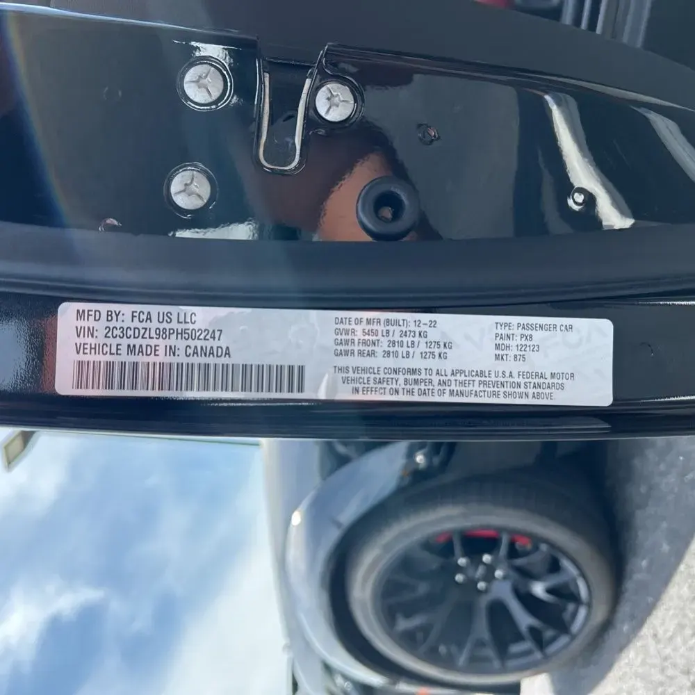 2023 Dodge Challenger SRT Hellcat Redeye