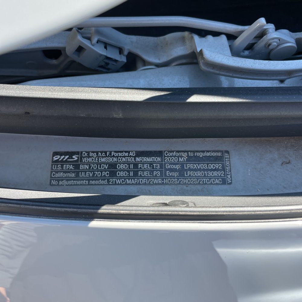 2020 Porsche 911 Carrera 4S