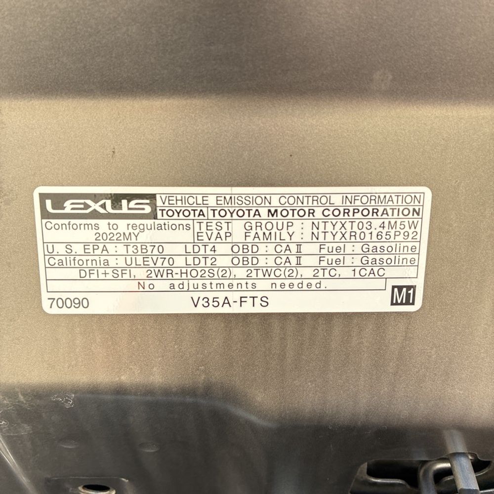 2022 Lexus LX 600 Luxury