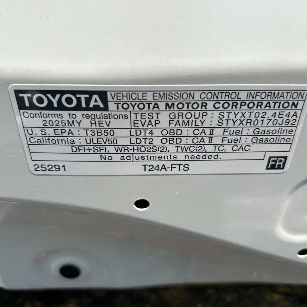 2025 Toyota Land Cruiser Base