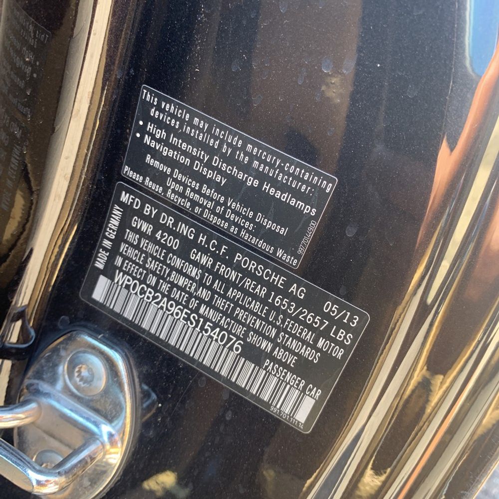 2014 Porsche 911 Carrera S
