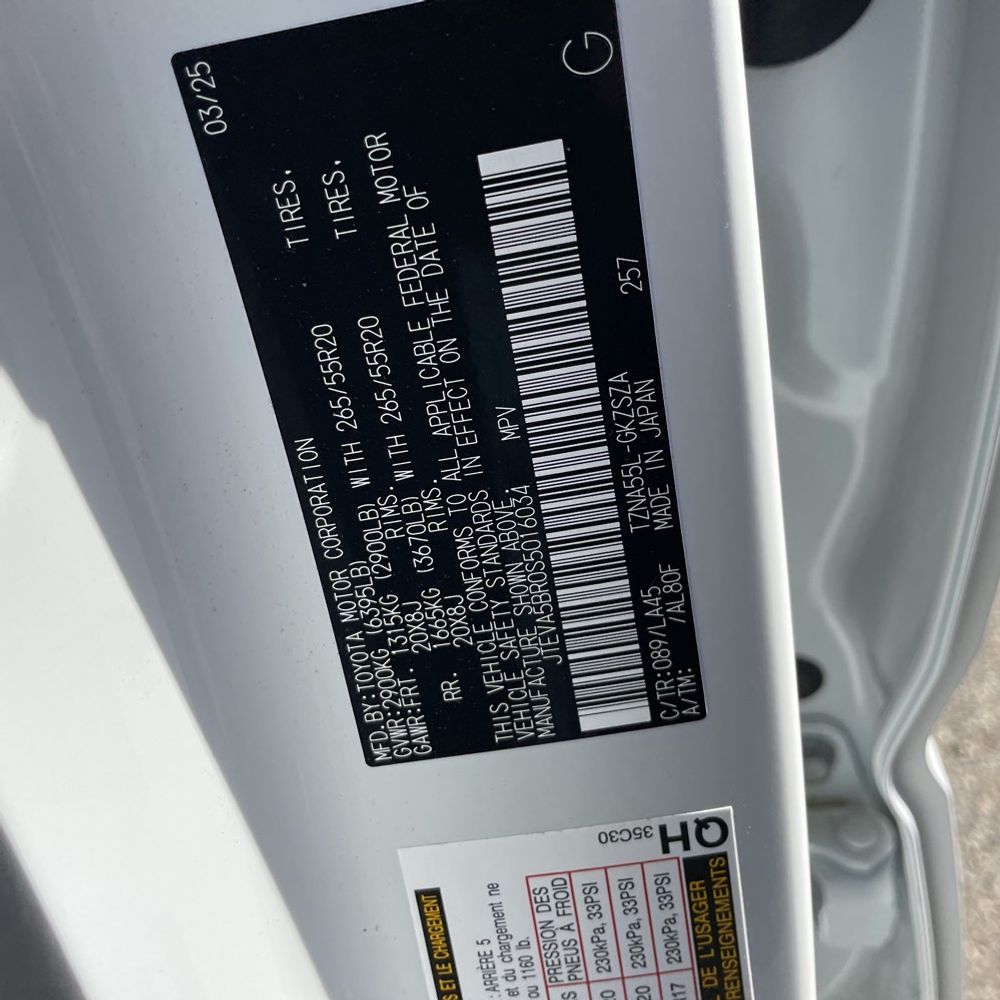 2025 Toyota 4Runner Limited