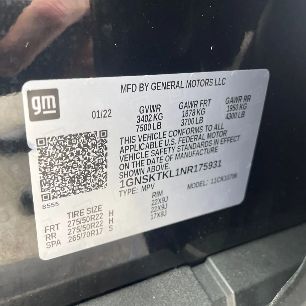 2022 Chevrolet Tahoe High Country