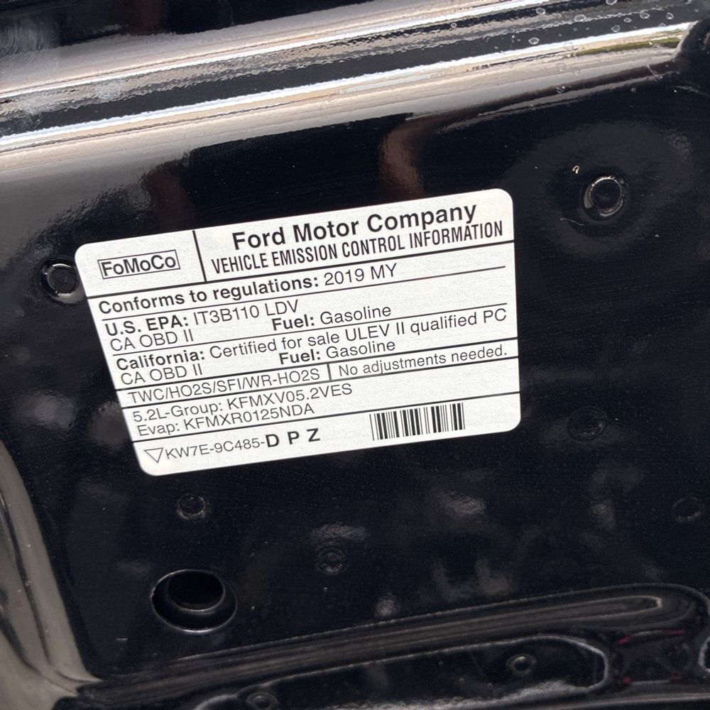 2019 Ford Mustang Shelby GT350R