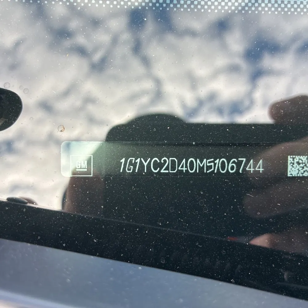 2021 Chevrolet Corvette Stingray
