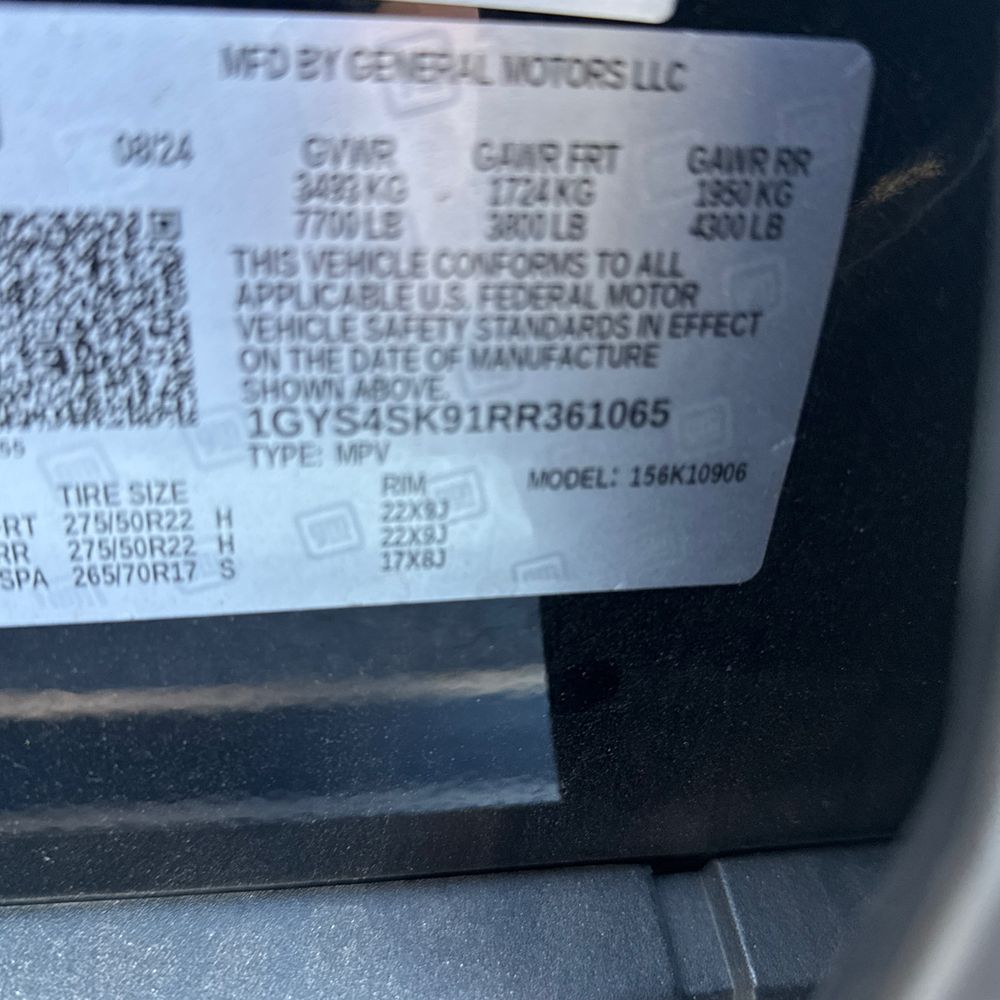 2024 Cadillac Escalade-V ESV Base