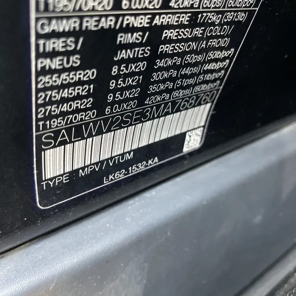 2021 Land Rover Range Rover Sport P525 Auto Dynamic
