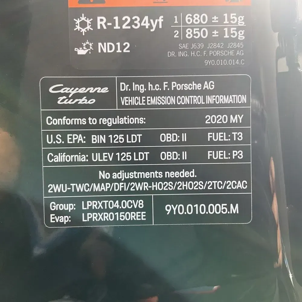 2020 Porsche Cayenne Turbo