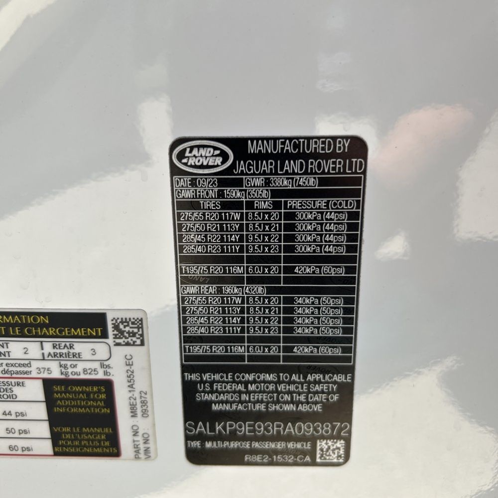 2024 Land Rover Range Rover P530 SE