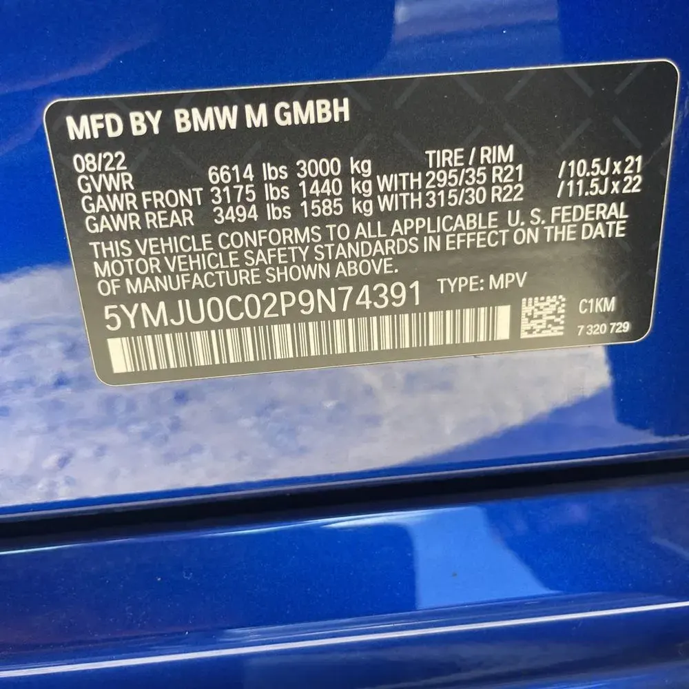 2023 BMW X5 M