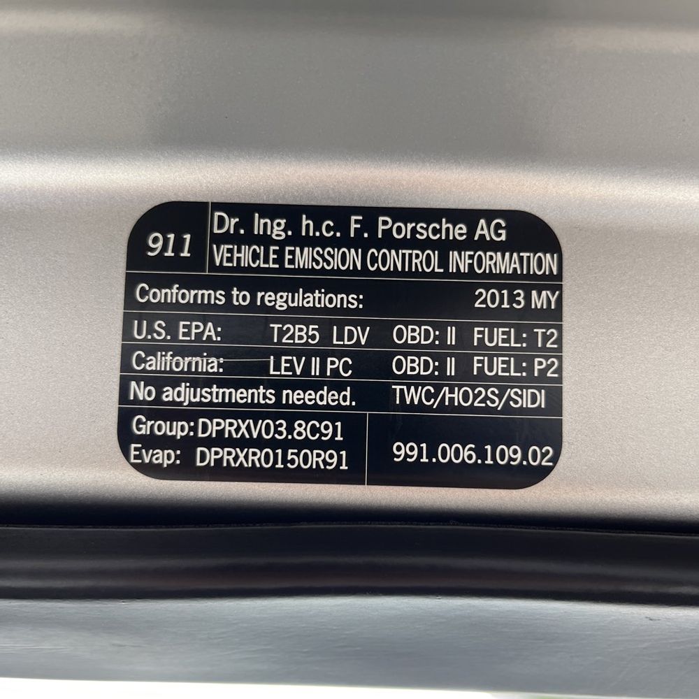 2013 Porsche 911 Carrera