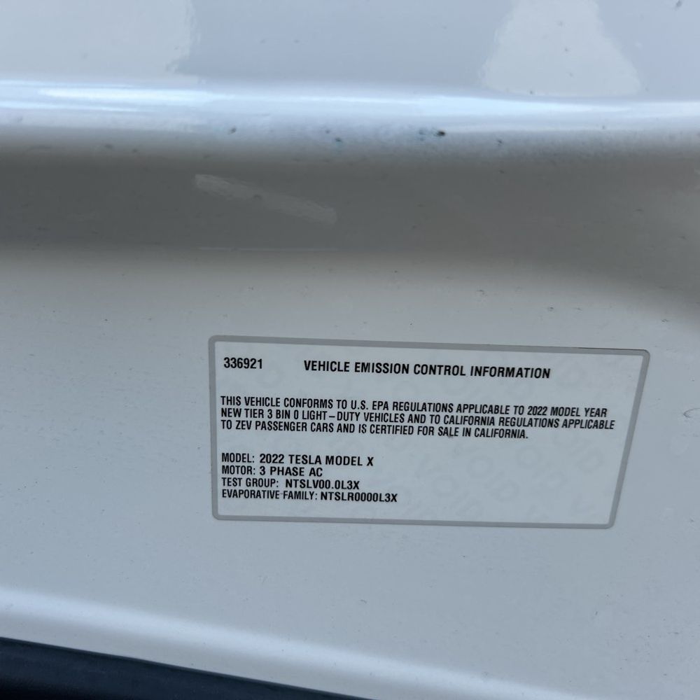 2022 Tesla Model X Plaid 4D SUV AWD