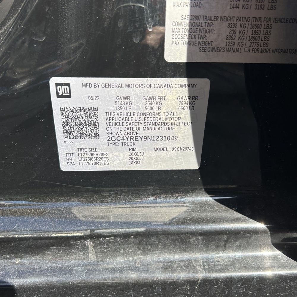 2022 Chevrolet Silverado 2500HD High Country