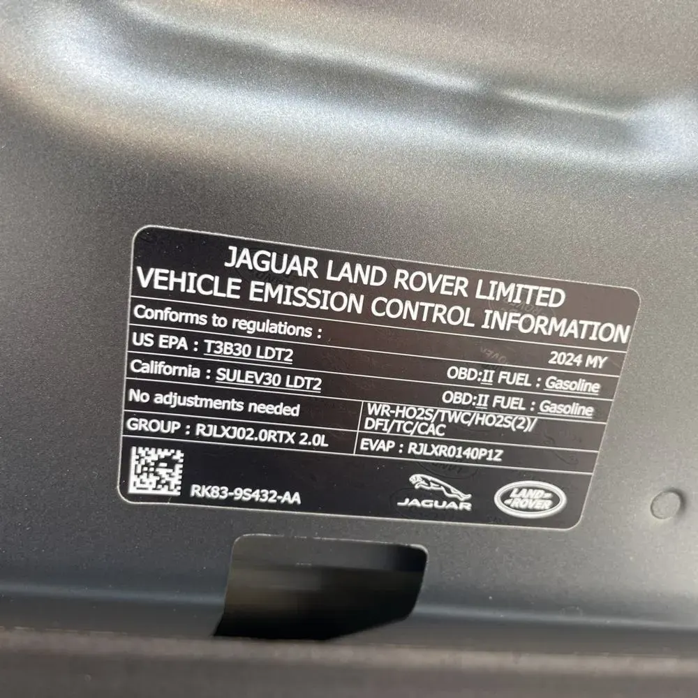 2024 Land Rover Range Rover Velar Dynamic SE P250