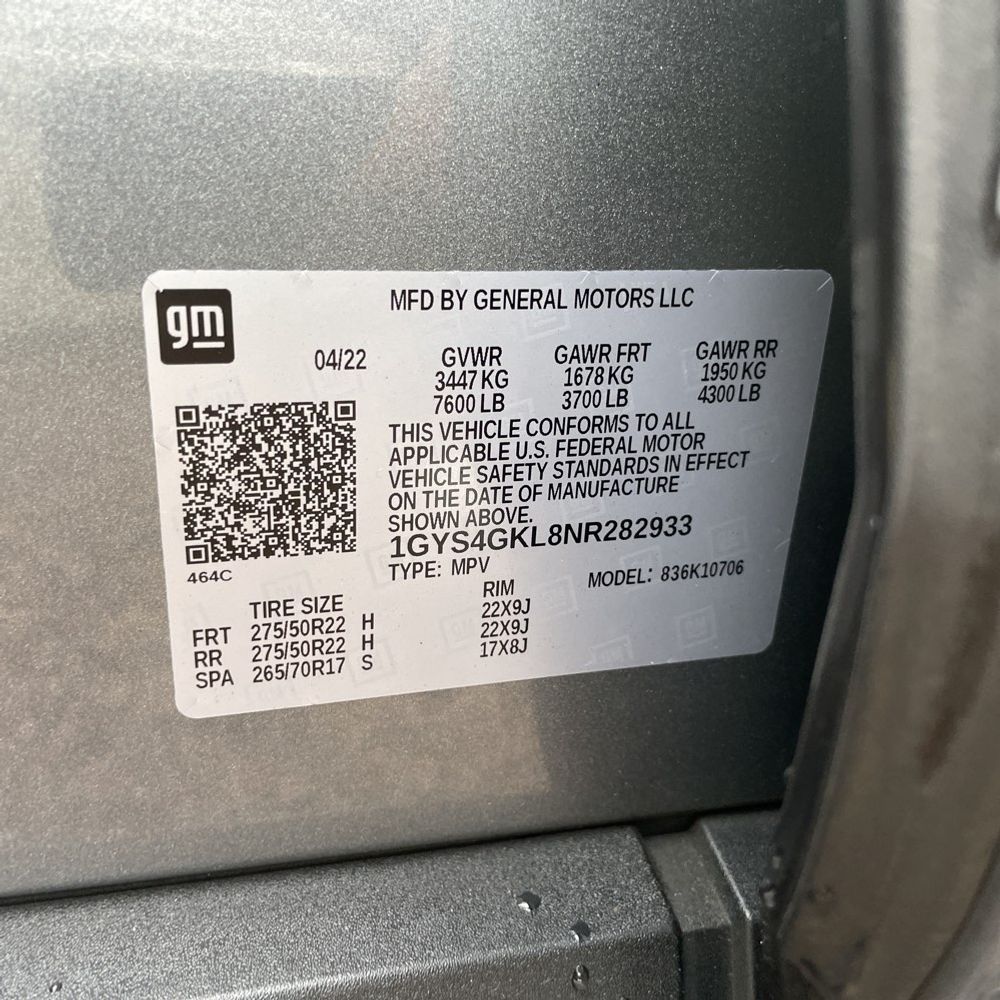 2022 Cadillac Escalade Sport Platinum