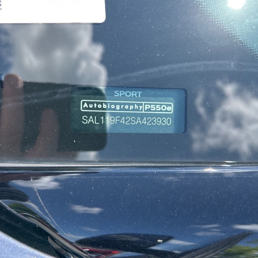 2025 Land Rover Range Rover Sport P550e Autobiography