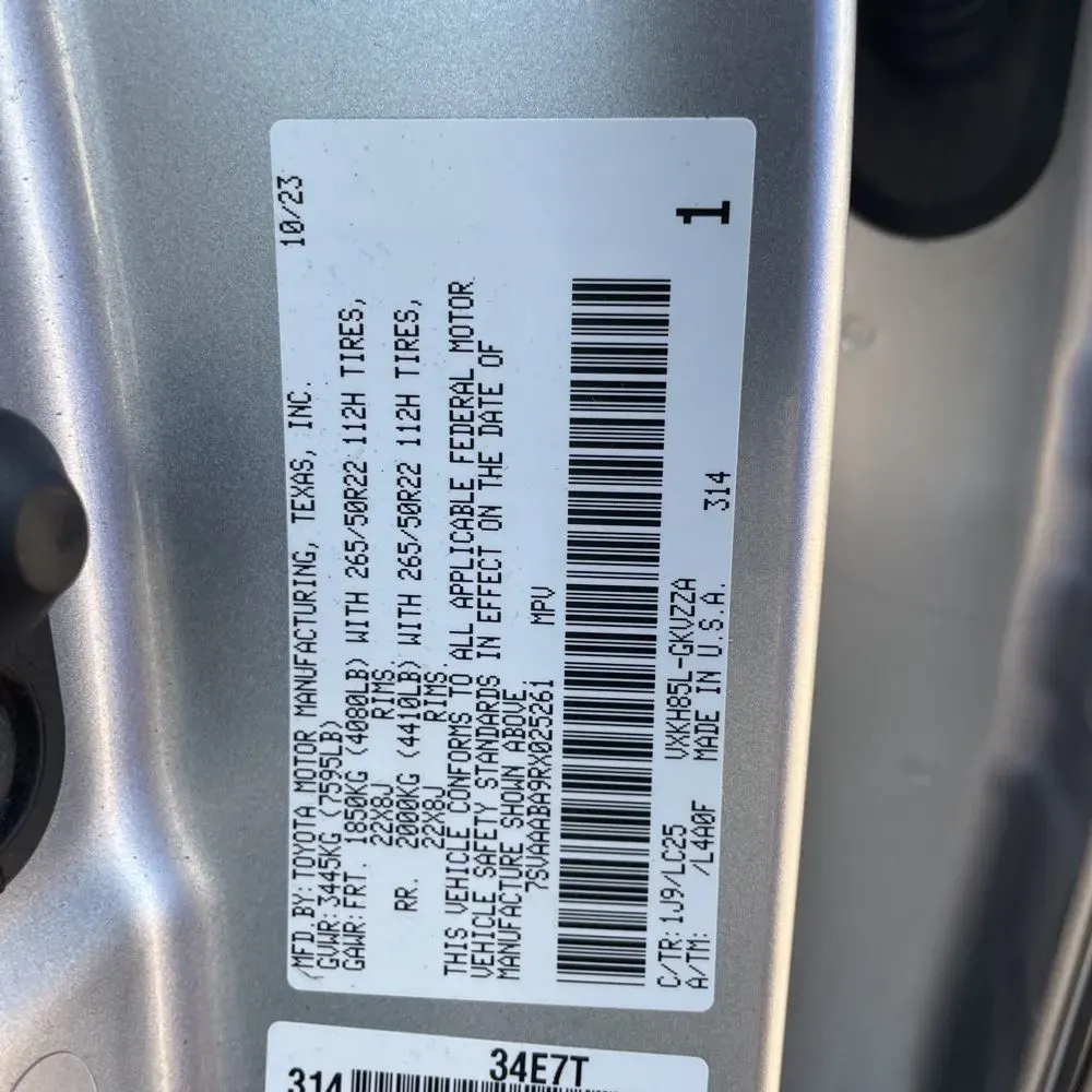 2024 Toyota Sequoia Capstone