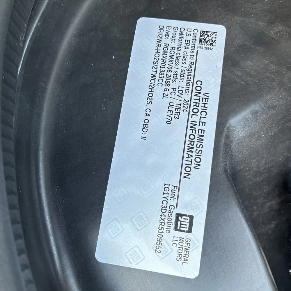 2024 Chevrolet Corvette Stingray 3LT