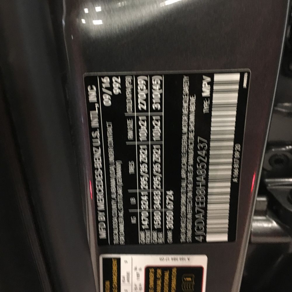 2017 Mercedes-Benz GLE AMG GLE63