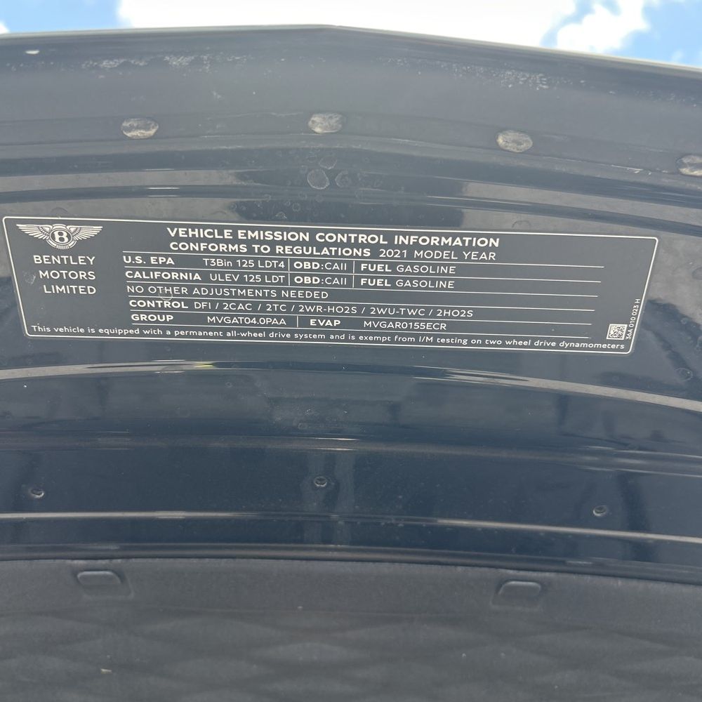 2021 Bentley Bentayga V8
