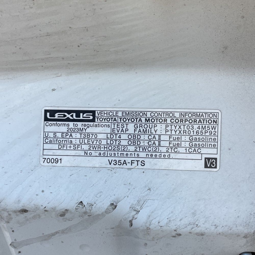 2023 Lexus LX 600 F SPORT Handling