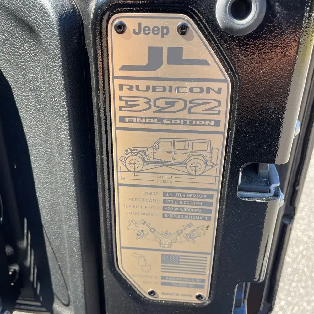 2024 Jeep Wrangler Rubicon 392 Final Edition