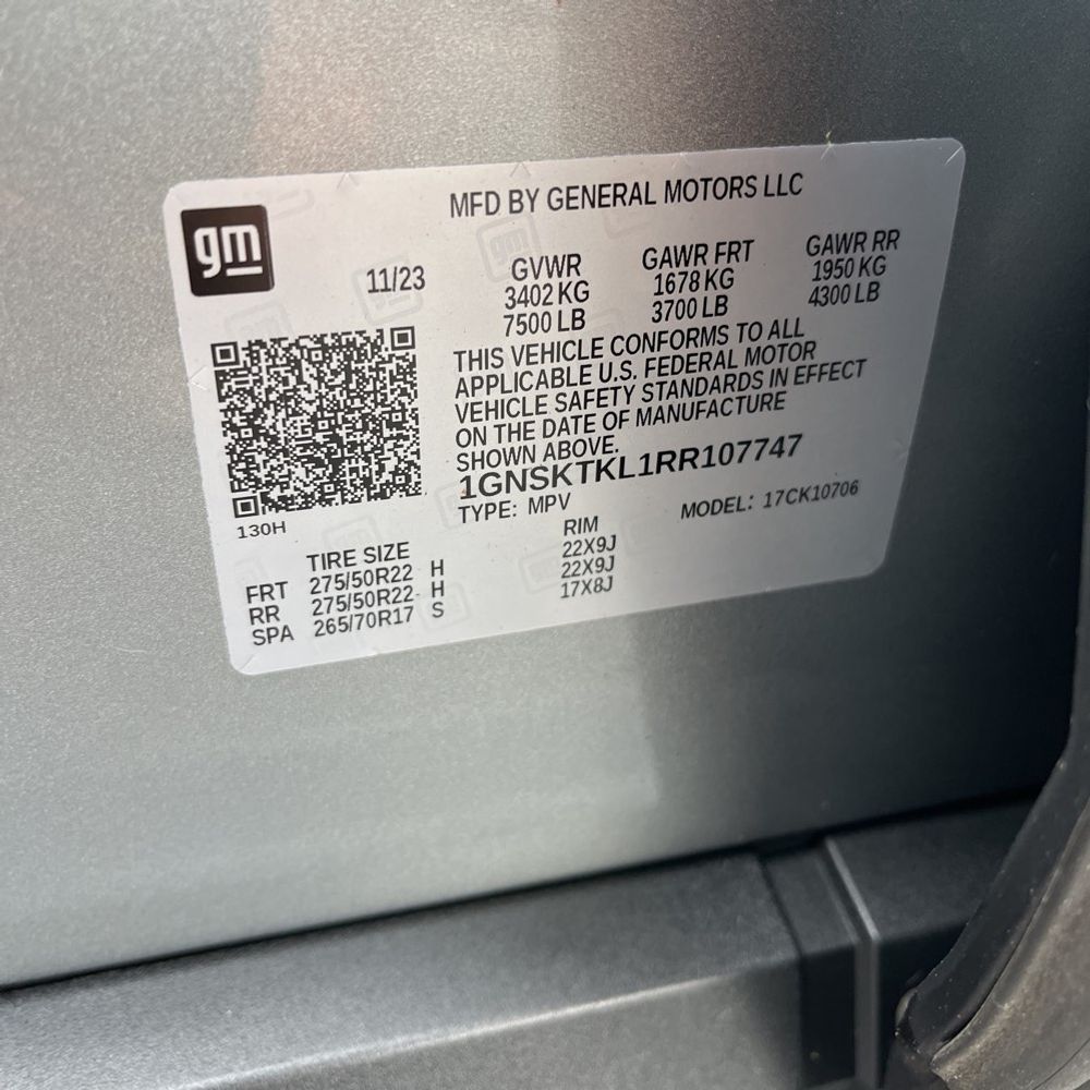 2024 Chevrolet Tahoe High Country