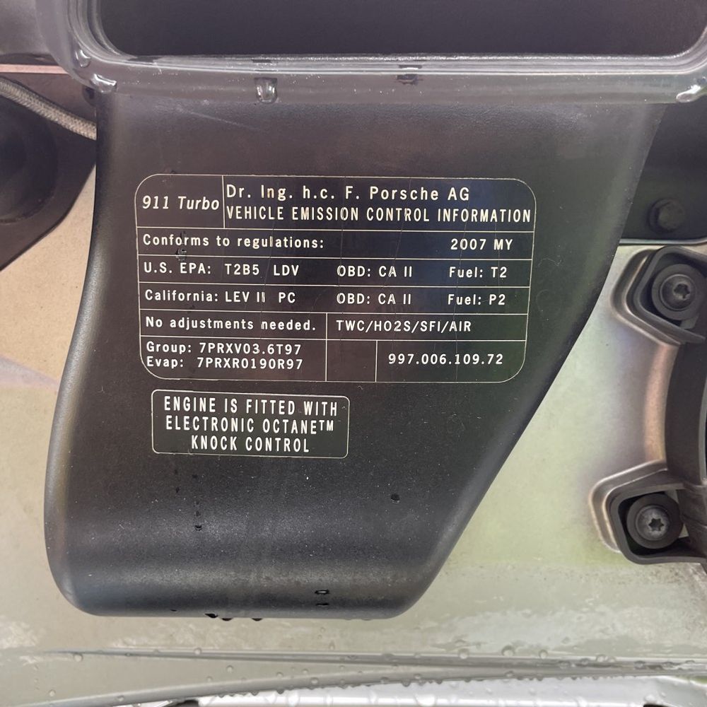 2007 Porsche 911 Turbo