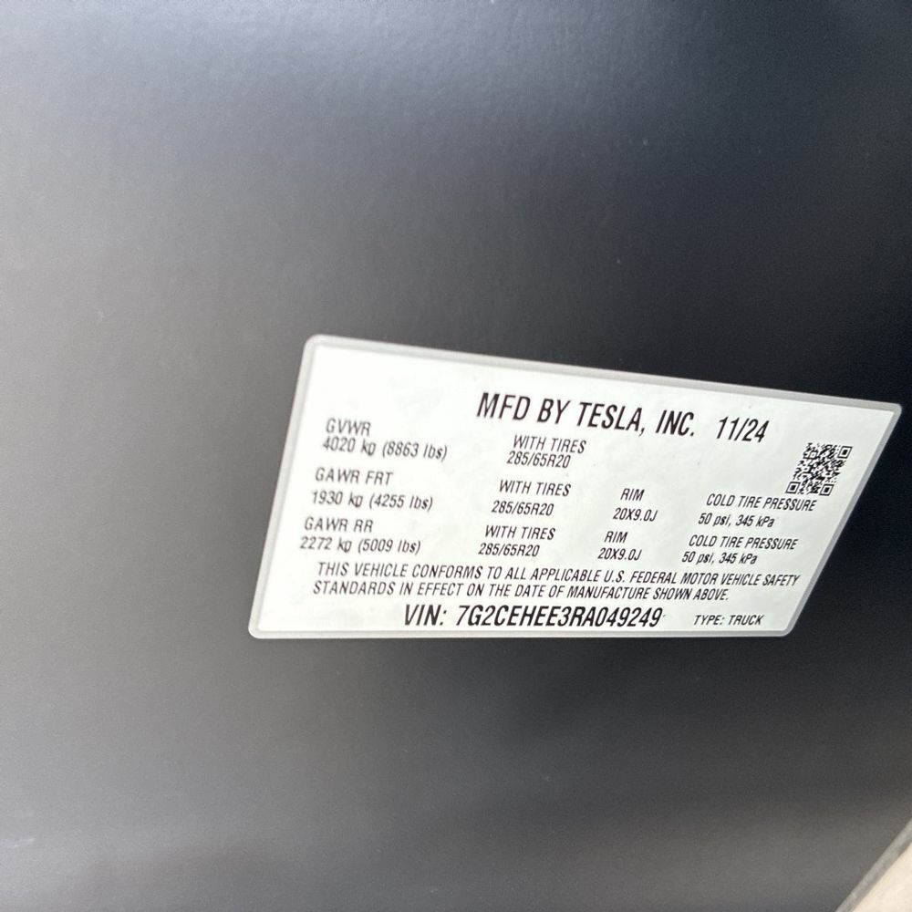 2024 Tesla Cybertruck CyberBeast