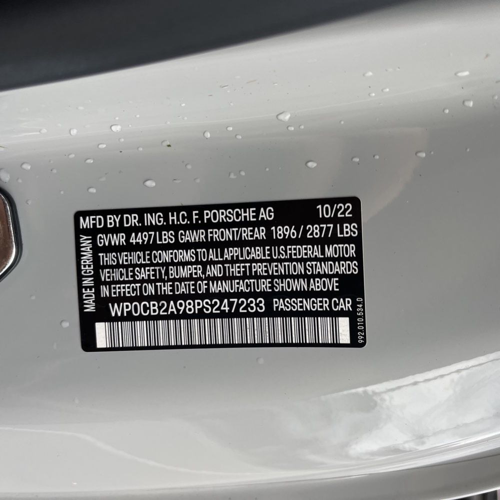 2023 Porsche 911 Carrera GTS