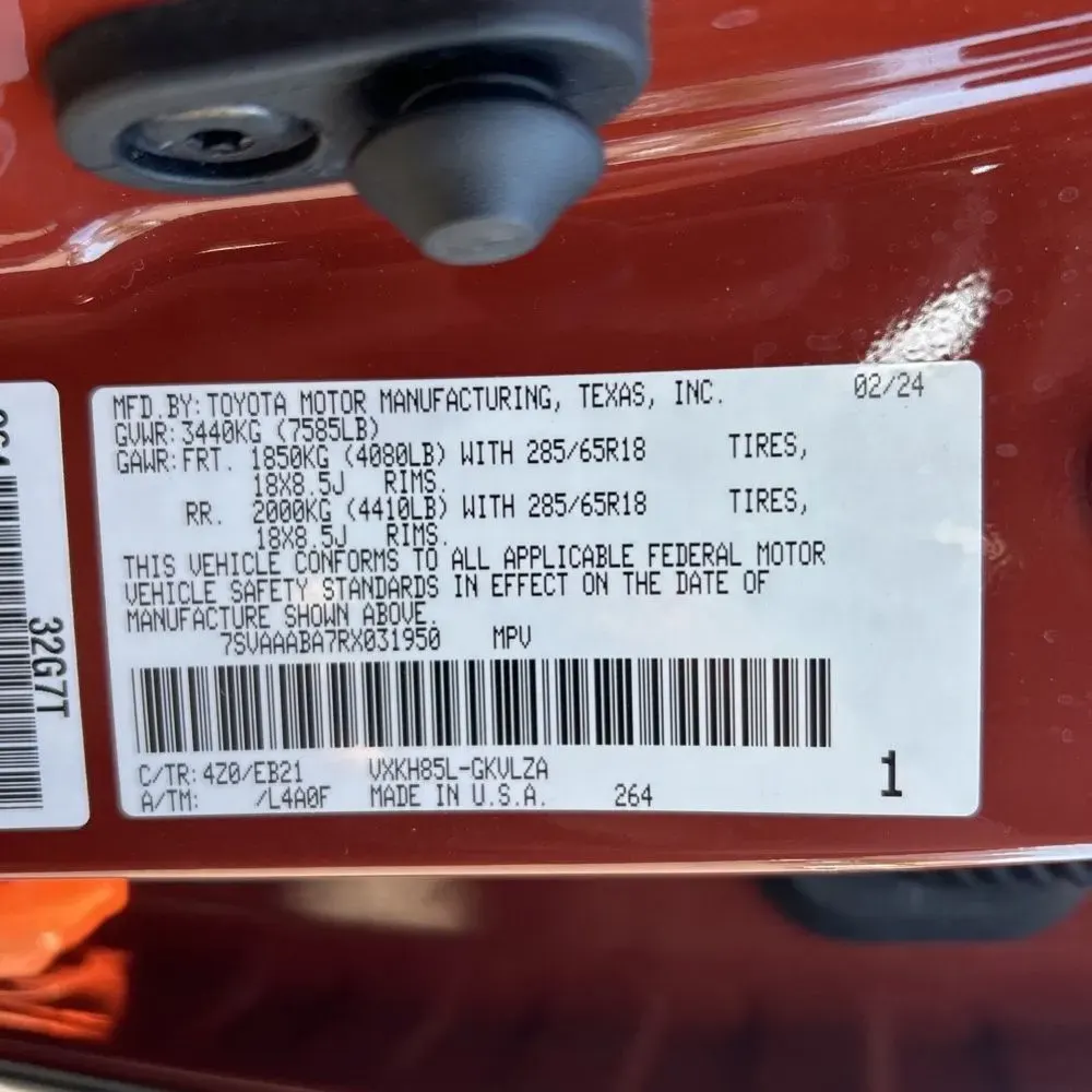 2024 Toyota Sequoia TRD Pro