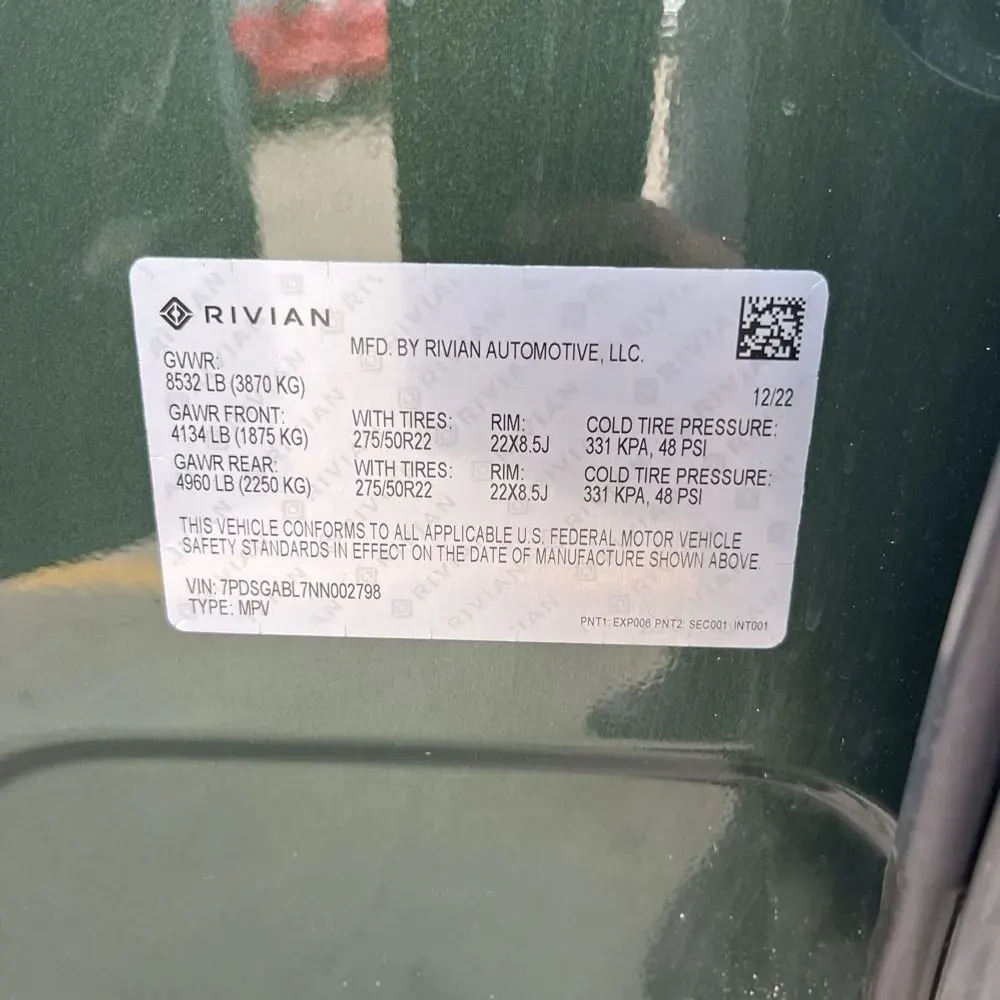 2022 Rivian R1S Launch Edition