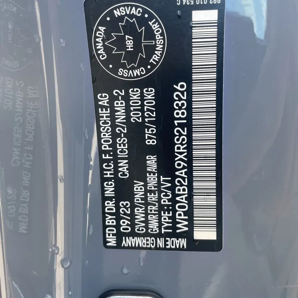 2024 Porsche 911 Carrera 4S