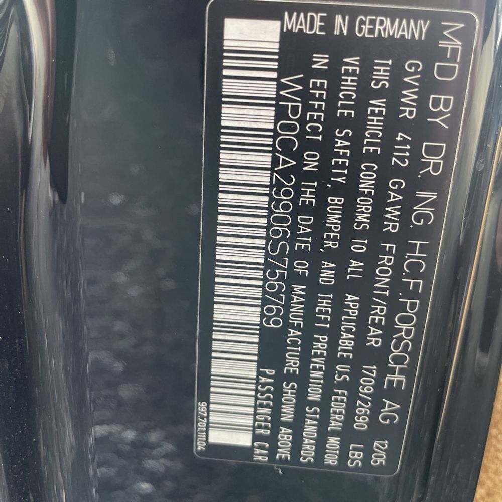 2006 Porsche 911 Carrera