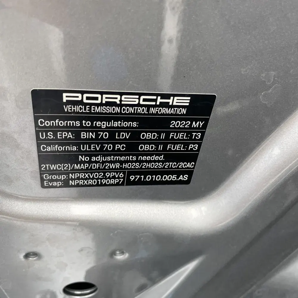 2022 Porsche Panamera Platinum Edition