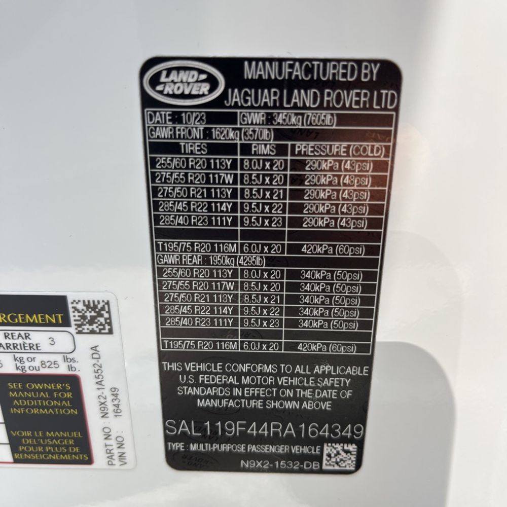 2024 Land Rover Range Rover Sport P550e Autobiography