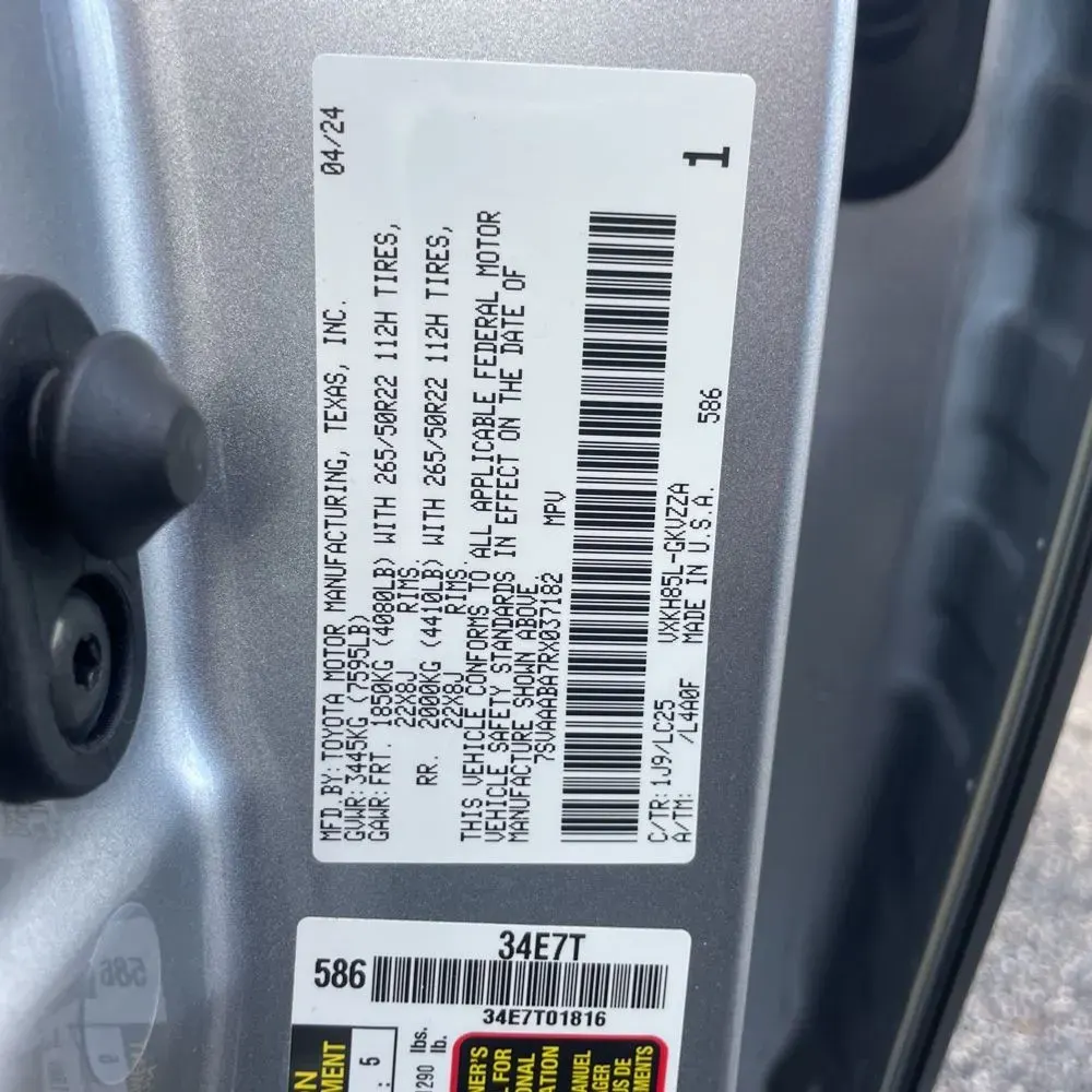 2024 Toyota Sequoia Capstone