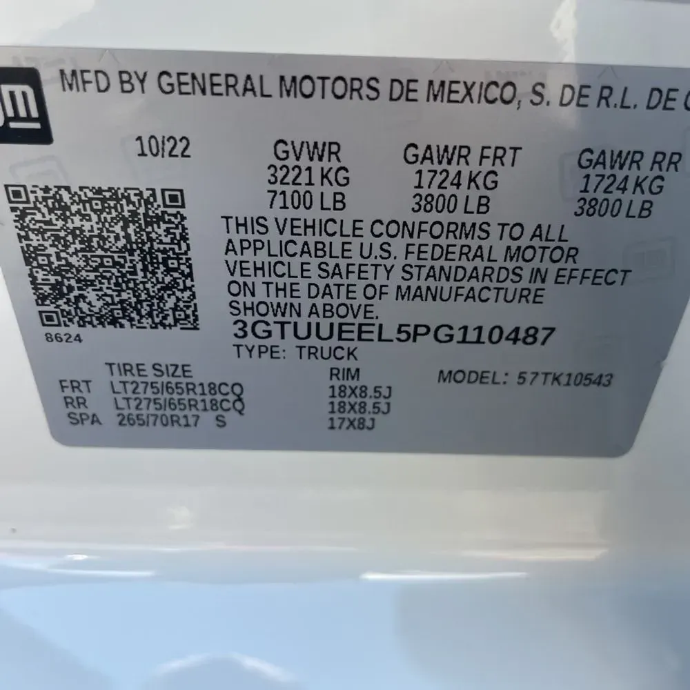 2023 GMC Sierra 1500 AT4