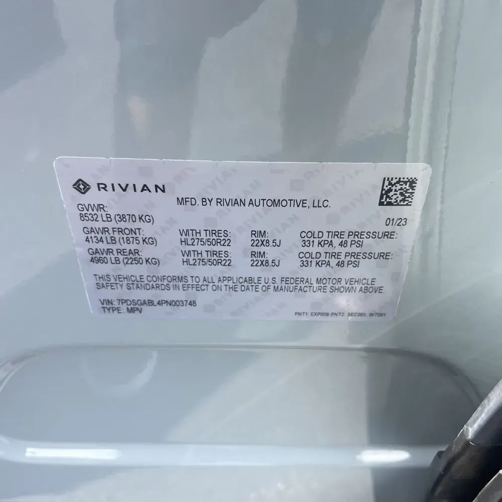 2023 Rivian R1S Launch Ed Quad-Motor